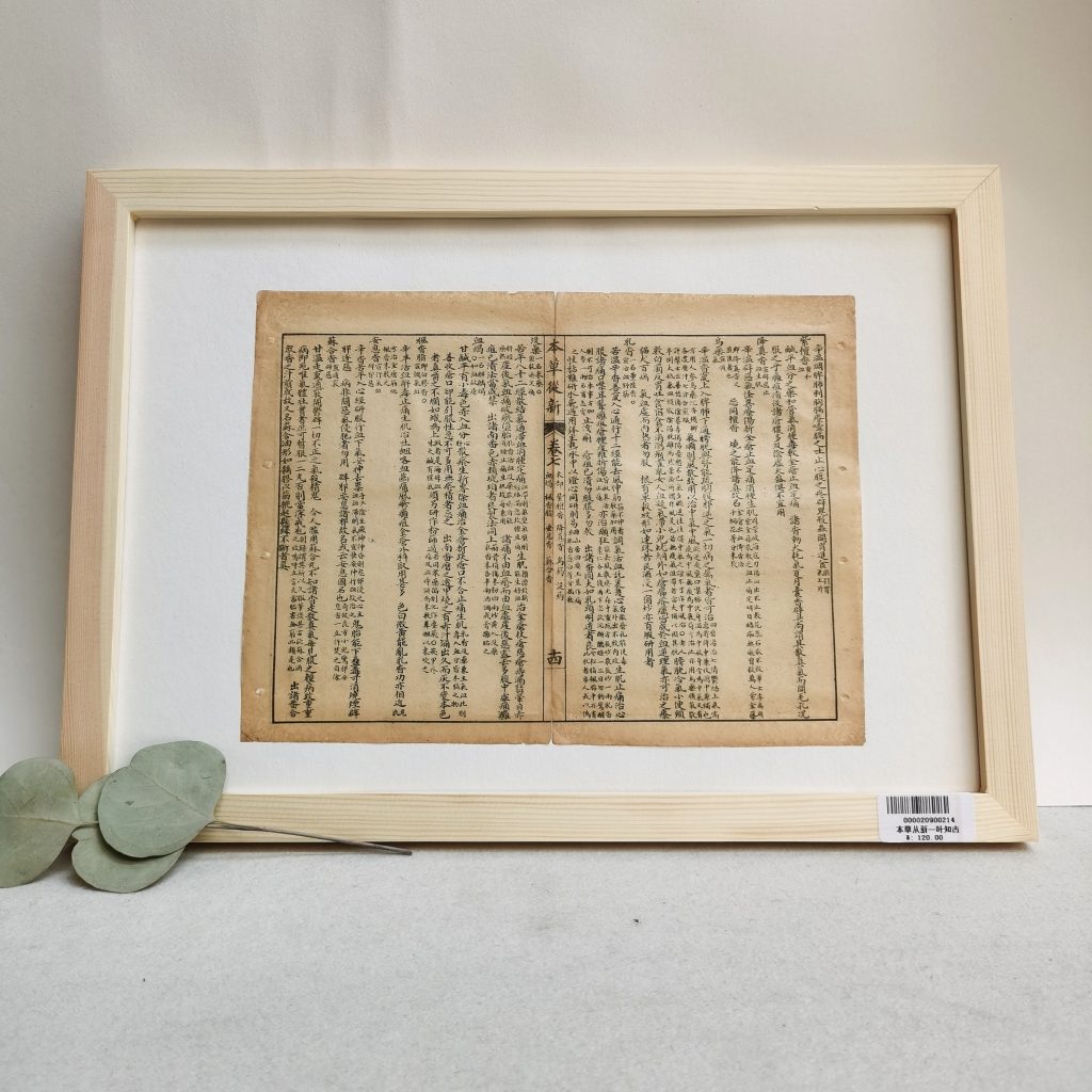 本草从新